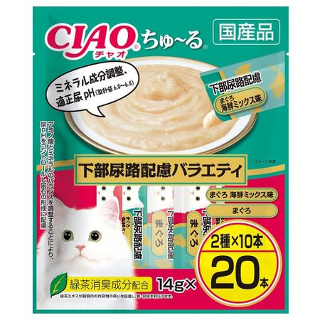 CIAO Churu Lower Urinary Tract Variety 14g x 20 bottles