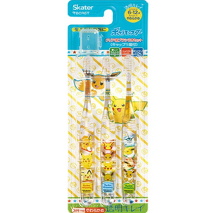 Skater Clear Children's toothbrush 3P (for elementary school students) [Pokemon]
