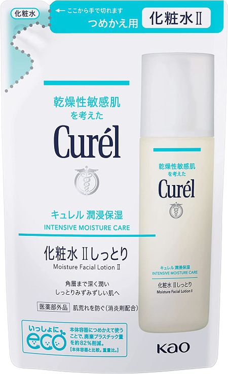 카오 큐렐 보습 화장수 II 촉촉 타입 리필용 130ml
