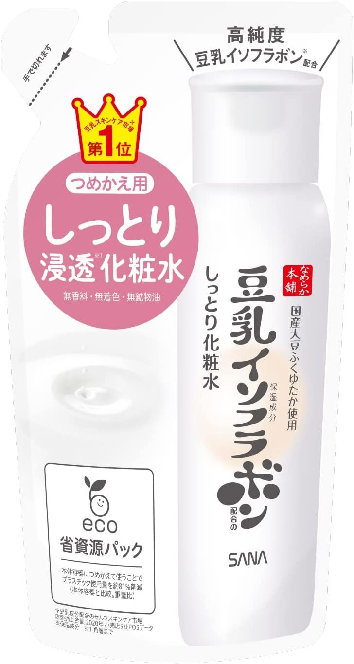 常盤薬品工業 サナ なめらか本舗 しっとり化粧水 NC 詰替用 180ml