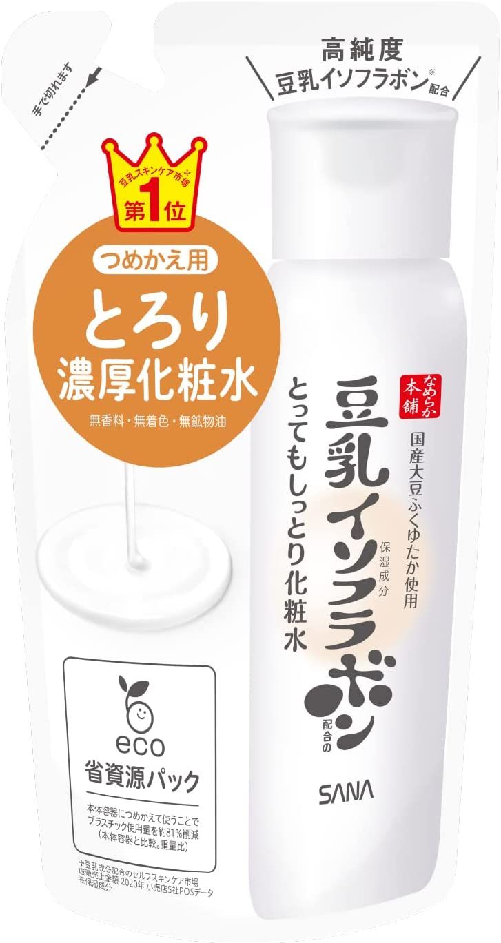 常盤薬品工業 サナ なめらか本舗 とってもしっとり化粧水 NC 詰替用 180ml