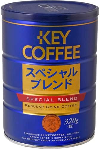 キーコーヒー（KEY COFFEE） Key Coffee 罐裝特調咖啡 320g