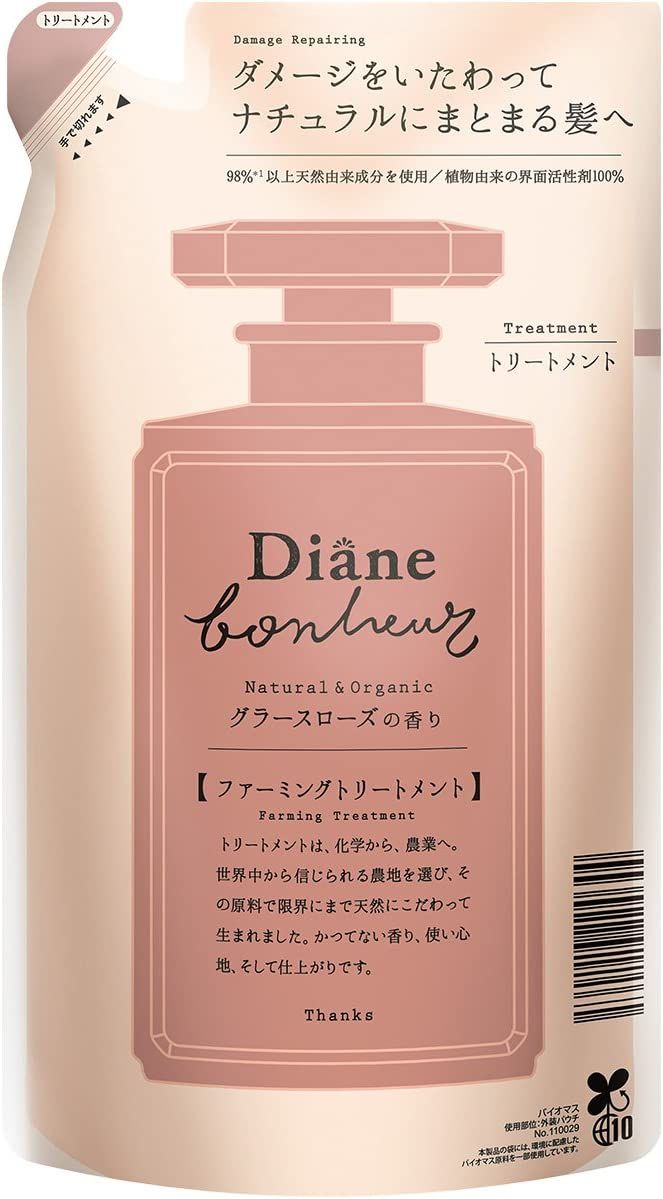 モイスト・ダイアン ボヌール ダメージリペア トリートメント グラースローズの香り 詰替 ４００ｍｌ