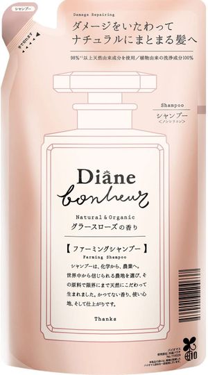 촉촉한 Diane Bontre Damage Repair Shampoo Gross Rose Argrance 400ml