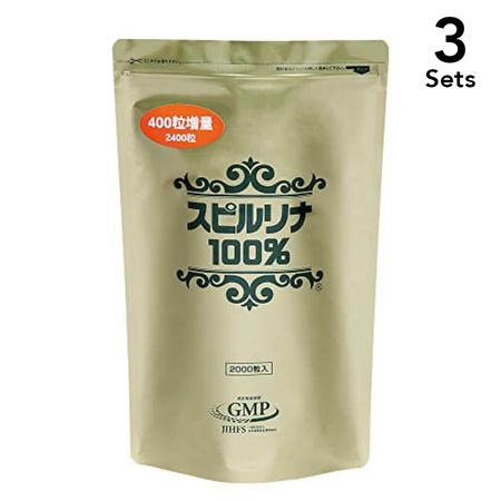[3件套] 100% 螺旋藻 2000 片 + 400 片额外