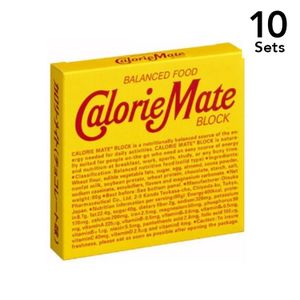 【Set of 10】 4 calorie mate block chocolate