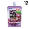 【10入組】ORIHIRO 蒟蒻果凍吸吸包 葡萄口味 130g