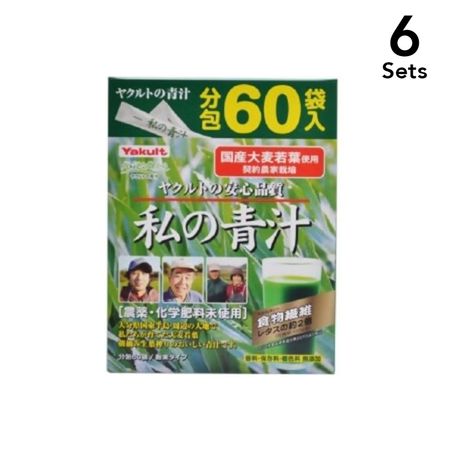[6件套] 养乐多健康食品我的绿汁