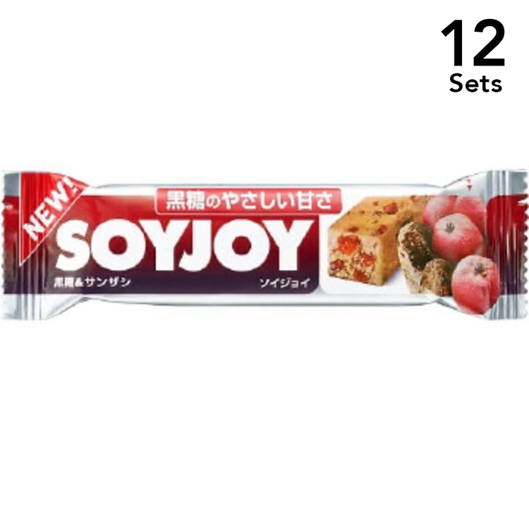 大塚製藥 SOYJOY大豆營養棒 【12入組】SOYJOY紅糖和山楂30克