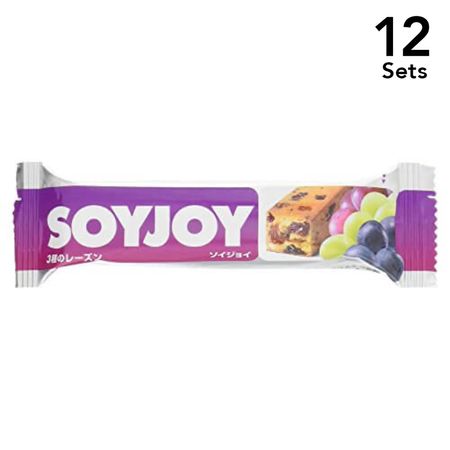 [Set of 12] SOYJOY 3 types of raisins 30g
