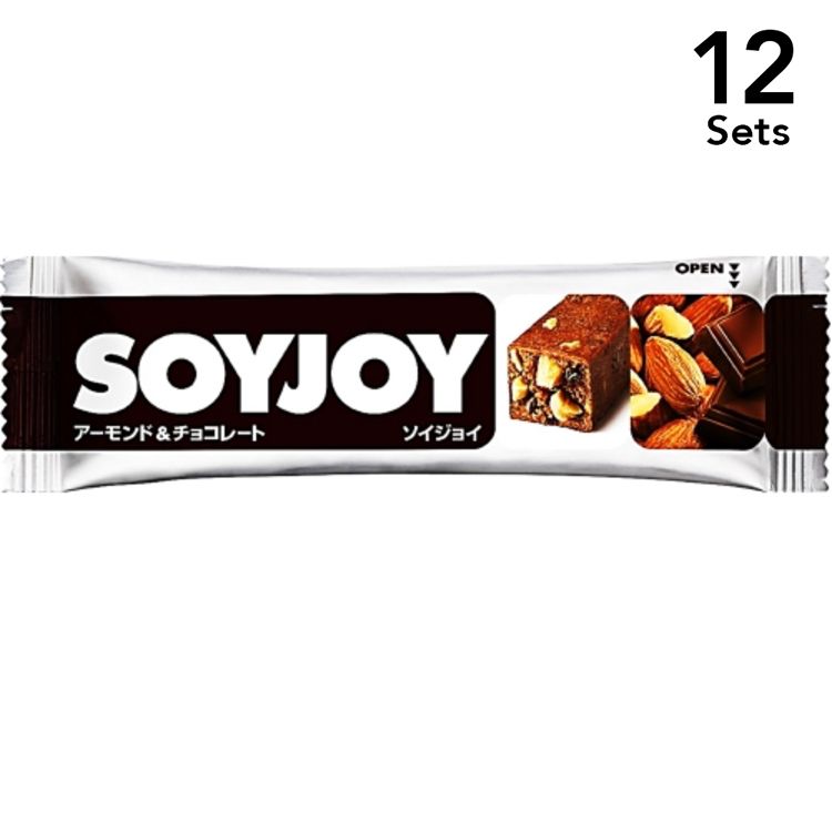 【12個セット】SOYJOY アーモンド&チョコレート 30g