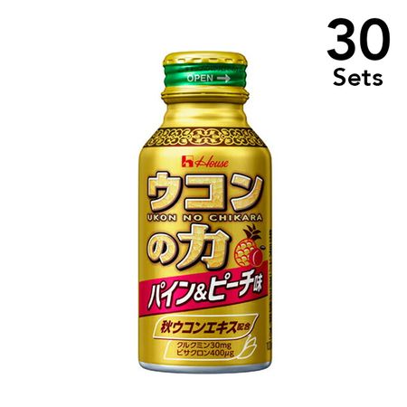 【30개 세트】우콘의 힘 파인&피치 맛 100mL