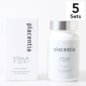 【Set of 5】Placentia Supplement (60 grains)