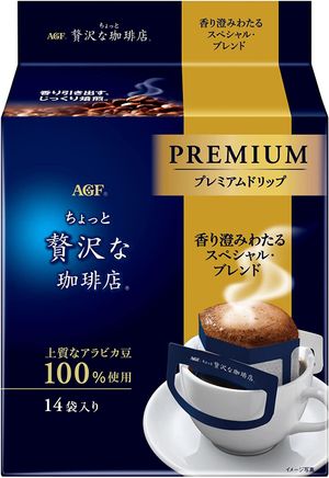 ajinomoto agf少量豪華咖啡店特別混合14袋