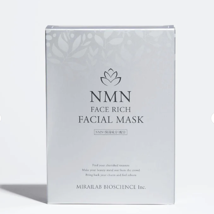 MIRAI LAB NMN FACE RICH 面膜  NMN配方 20ml x 4片