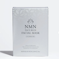 [Limited price] Mirai Lab NMN Face Rich Facial Mask NMN Contains 20ml x 4 sheets