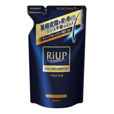 RiUP 顺滑冲洗洗发水 350 毫升（补充装）