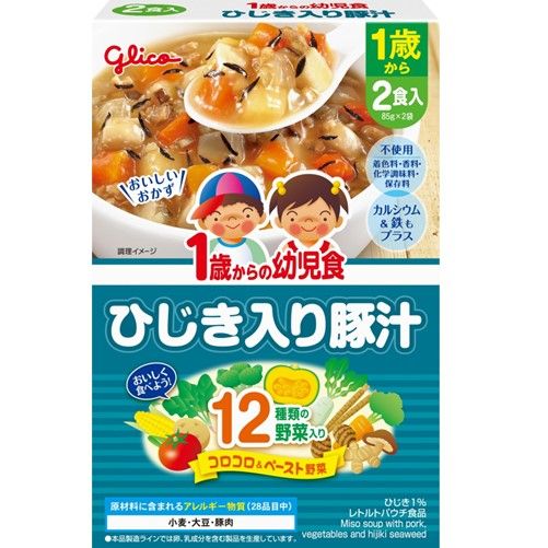 1歳からの幼児食＜ひじき入り豚汁＞