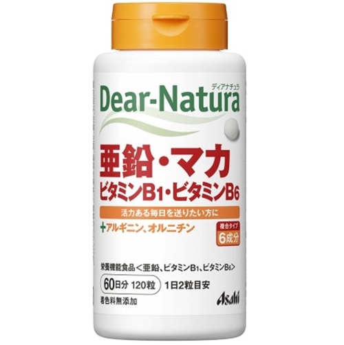 朝日食品集團 Dear Natura Dianatura鋅，MacA，維生素B1，維生素B6 60天
