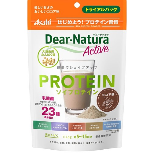 朝日食品集團 Dear Natura Diana Tula活躍SO蛋白質可可風味試驗包