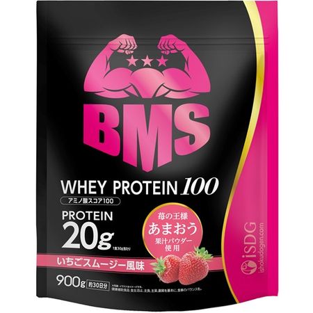 BMS WHEY PROTEIN100 Strawberry flavor