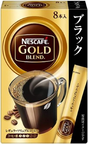 雀巢Nescafe金色混合棒黑色8件