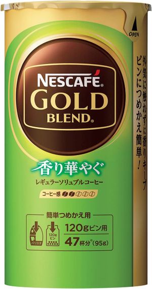 雀巢Nescafe Gold Blend香水華麗的生態和系統包95G補充