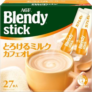 味の素AGF ブレンディ スティック とろけるミルクカフェオレ 27本入
