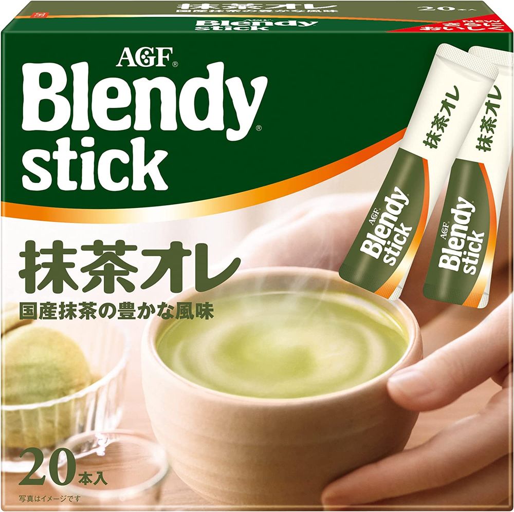 味之素AGF Blendy Stick 抹茶牛奶巧克力 20 支裝