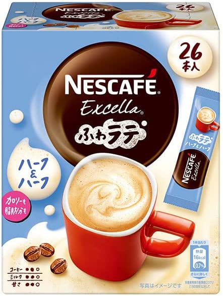 Nestle NESCAFE 雀巢Nescafe Exelea fule量等量表半零26件