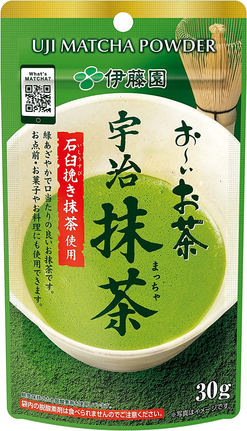 伊藤園 おーいお茶 宇治抹茶 30g (チャック付袋タイプ)