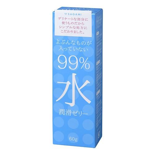 サガミ ９９％水潤滑ゼリー 60g