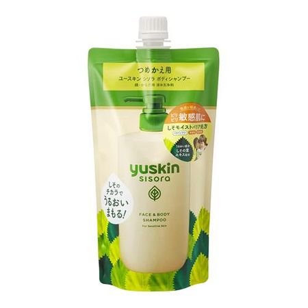 Yuskin Shisora Body Shampoo 400mL (Refill Pouch)
