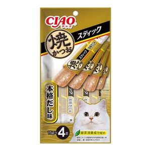 Inaba Ciao（Chao）Yakizu Stick真实口味15G（×4）