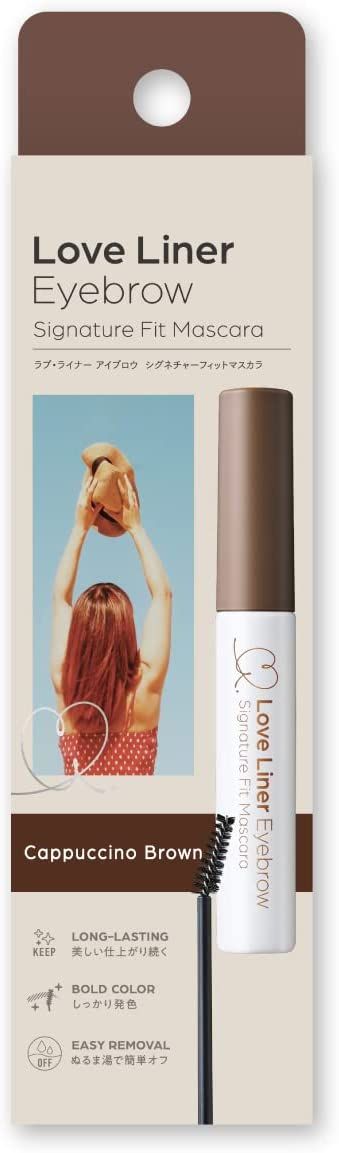 Love Liner Signature Fit 睫毛膏 &lt;眉毛&gt; (卡布奇诺棕色) 6.5g
