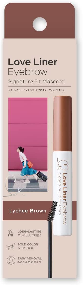 msh Love Liner Signature Fit Mascara &lt;Eyebrow&gt; (Lychee Brown)