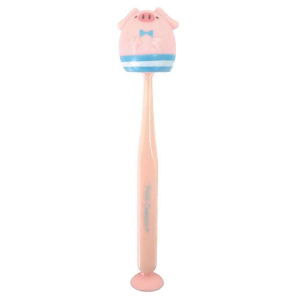 Ecan Panny Mascot Cap Toothbrush with suction cups