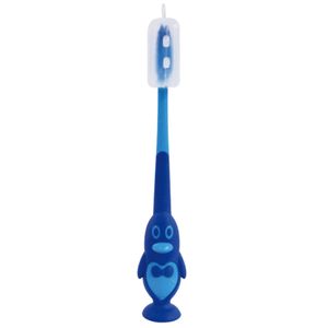 Ecan Panni PiTatto Penguin toothbrush with sucker and cap