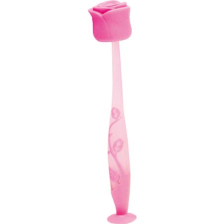 U Company pitatto Flores Rose Toothbrush with Suction Cup