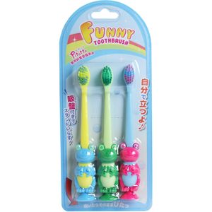 Ecan Panny PITATTO Fanny toothbrush with sucker frog