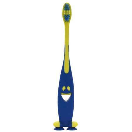 U Company pitatto Smiley Toothbrush with Suction Cup and Cap