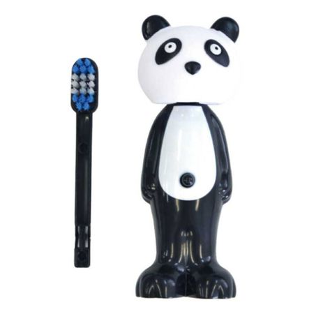U Company Bounce Up Toothbrush with Replacement Brush, Panda