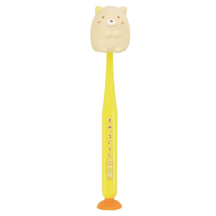 Ecan Panny Sumiruko Gurashi sucker & Cap Mascot toothbrush