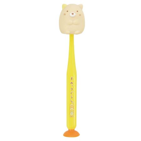 유카컴퍼니 스밋코구라시 흡착판 & 캡 포함 마스코트 칫솔 네코(고양이)