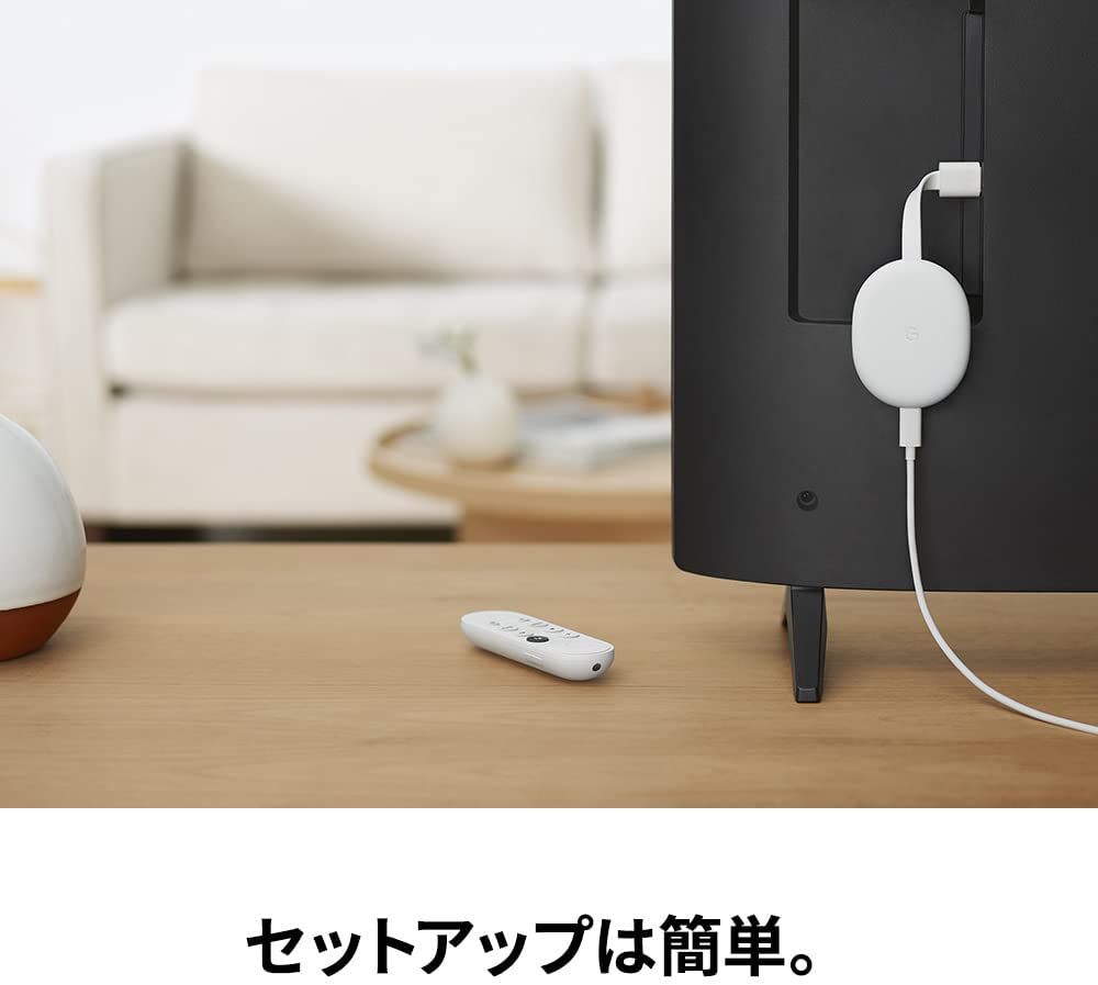 Google  GA01919-JP [Chromecast with Google TV] 4K