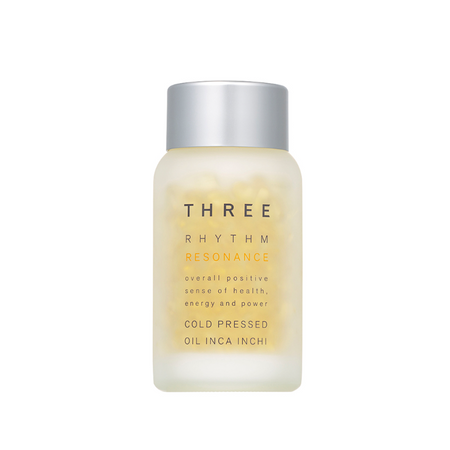 THREE Rhythm Resonance Cold Pressed Oil Inca Inchi / 180 tablets 100% plant-derived