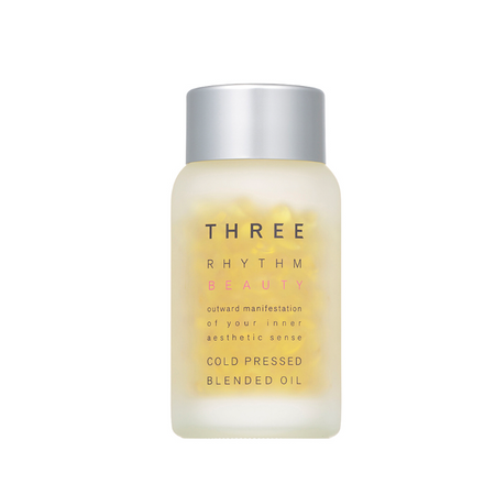 THREE Rhythm Beauty Cold Pressed Blend Oil / 180 tablets 100% plant-derived