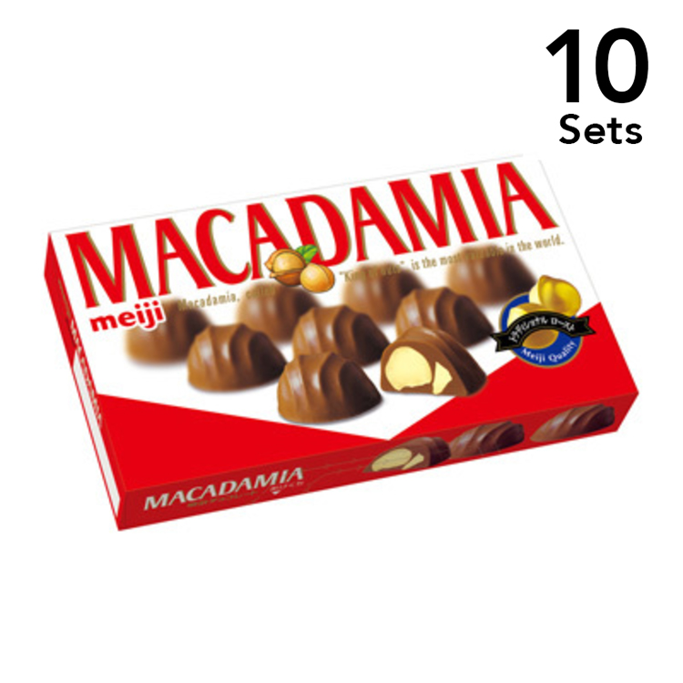 明治 ALMOND＆MACADAMIA 【10入組】 明治9麥胰澳洲堅果巧克力 9粒