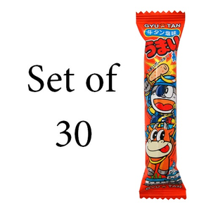 【30個セット】リスカ うまい棒 ギュウタンシオ