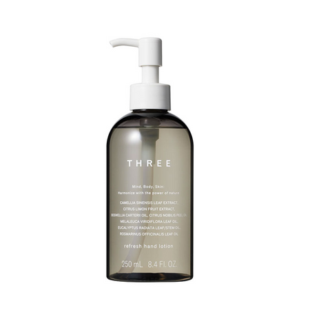 THREE Refresh Hand Lotion COSMOS ORGANIC/250mL